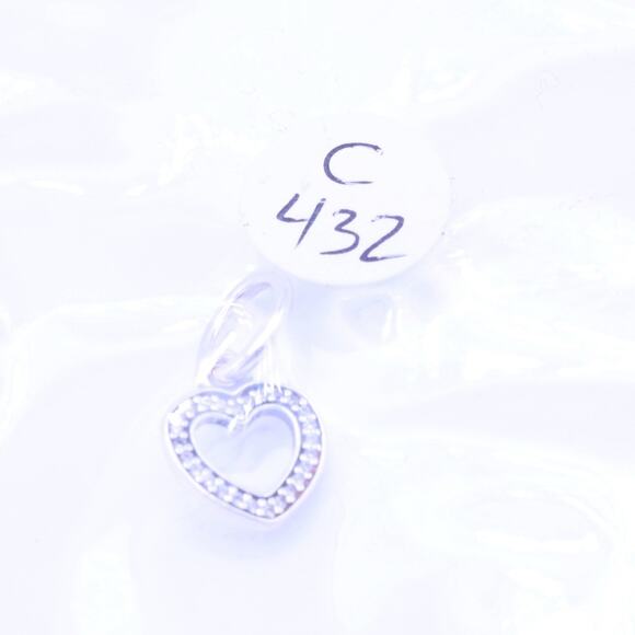 Authentic Pandora Be My Valentine Heart Pendant - 390325CZ - Picture 10 of 10